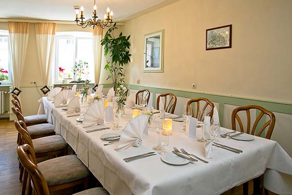 Feierlichkeiten im Landgasthof Rebstock in Sulzburg